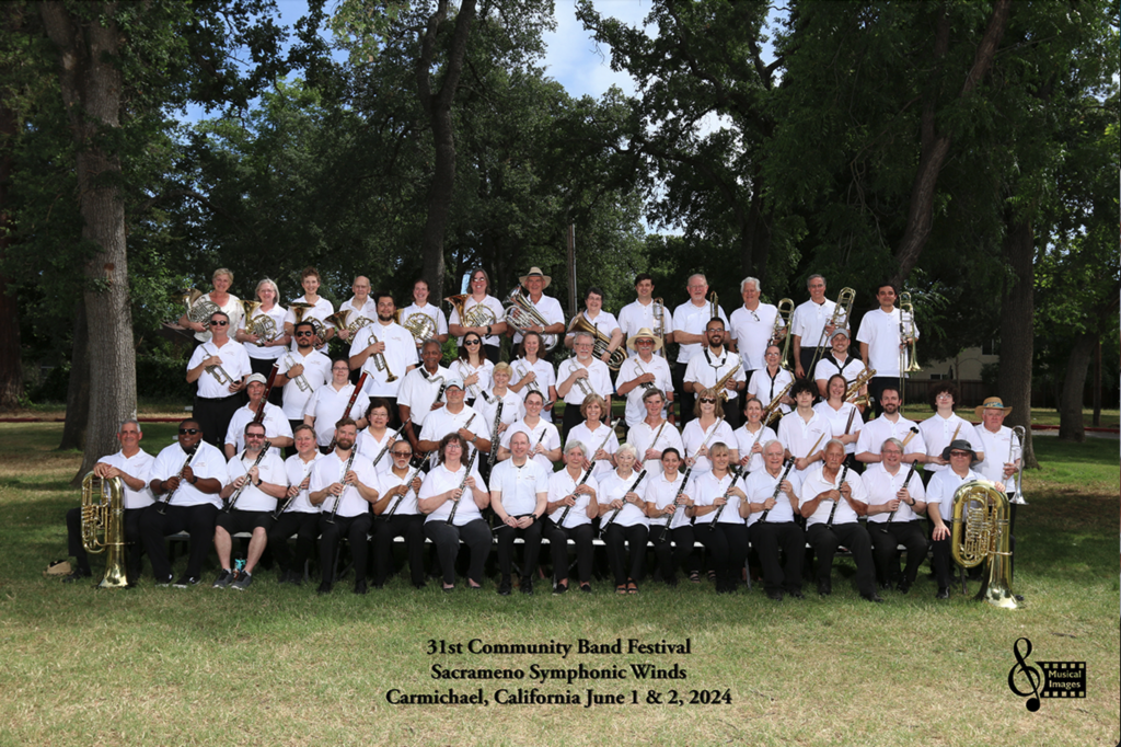 Sacramento Symphonic Band at the Carmichael Band Festival