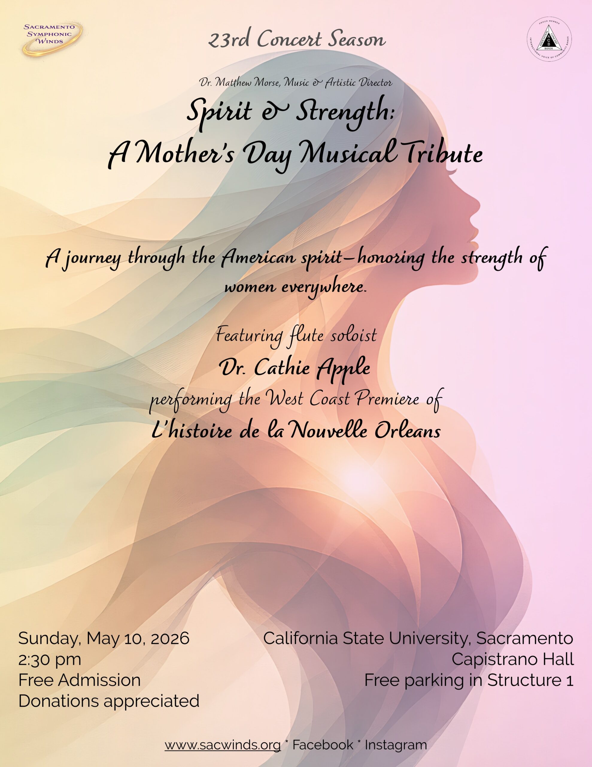 Spirit & Strength: A Mother's Day Musical Tribute - Sacramento